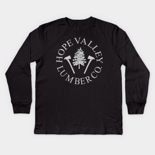 Hope Valley Lumber Co. Kids Long Sleeve T-Shirt